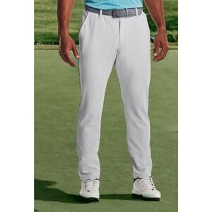 Under Armour GRAY IsoChill Tapered PGA Tiger Style Golf Pants Mens 40x30 NEW